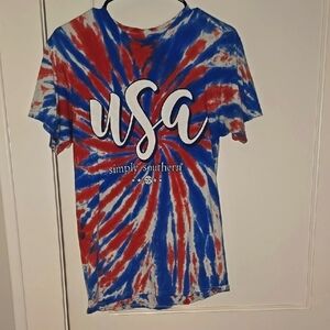 Simply Southern USA Tie-Dye T-Shirt